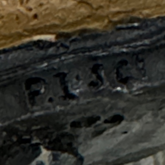 Vintage Handmade Resin Collectible 1920s Style Boot Signed By P.I.S.C - Picture 6 of 8